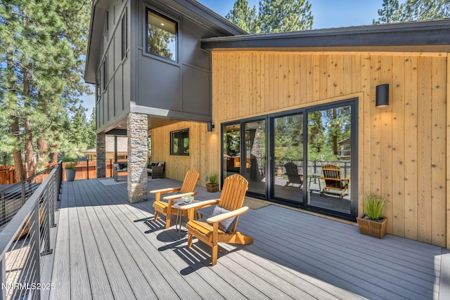 116 Cypress Way, Stateline, NV 89449 - view of deck