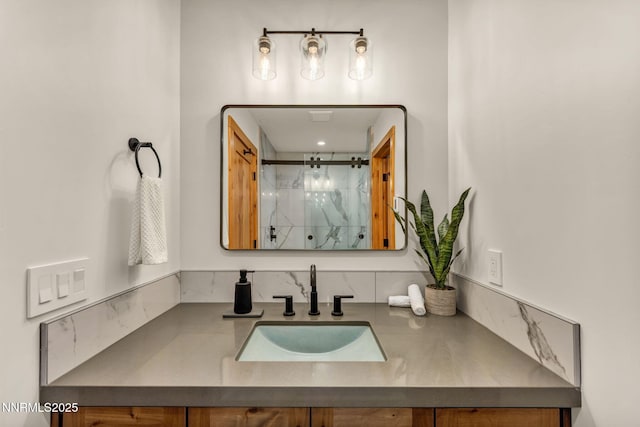 116 Cypress Way, Stateline, NV 89449 - bathroom with a marble finish shower and vanity