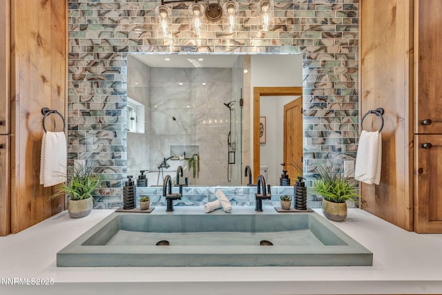 116 Cypress Way, Stateline, NV 89449 - bathroom with a stall shower and vanity