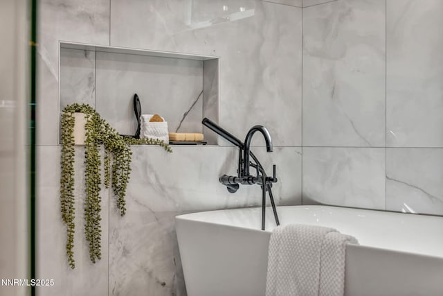 116 Cypress Way, Stateline, NV 89449 - bathroom view of a soaking tub and tile walls