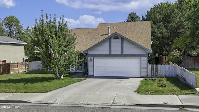 1755 Mizpah St, Winnemucca, NV 89445 - view of front of property featuring driveway, a garage, and a shingled roof