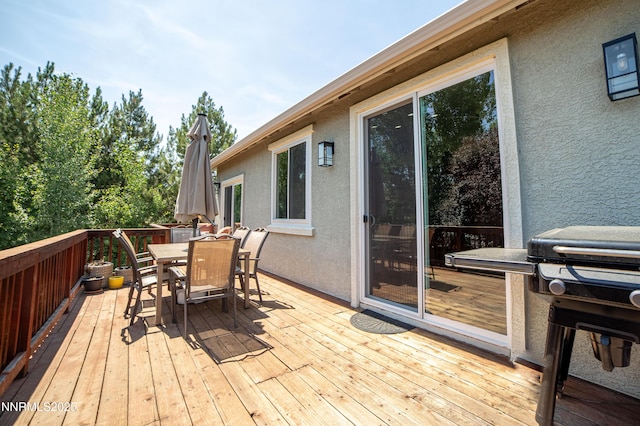 2691 Sutter Butte Ct, Sparks, NV 89436 - wooden terrace featuring outdoor dining space