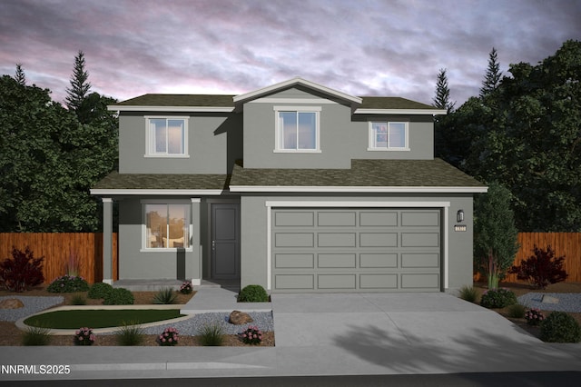 730 Kess Way Lot 83, Reno, NV 89506 - traditional-style house featuring an attached garage, driveway, and stucco siding