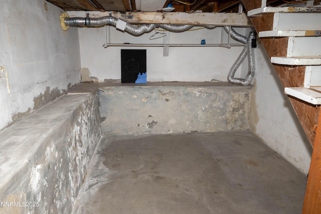406 W 5th St, Winnemucca, NV 89445 - view of unfinished basement
