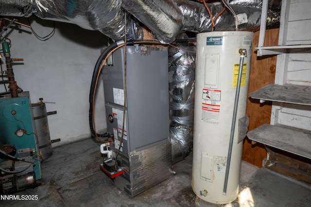 406 W 5th St, Winnemucca, NV 89445 - utilities with water heater, heating unit, and a heating unit