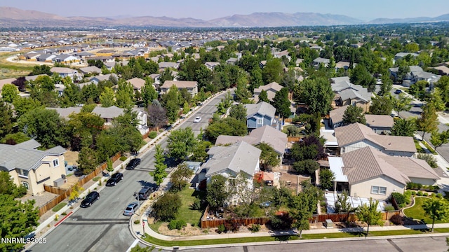 7302 Little Easy St, Sparks, NV 89436 - aerial view of residential area with a mountain backdrop