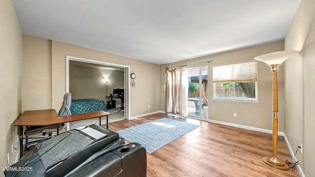 7302 Little Easy St, Sparks, NV 89436 - living room with wood finished floors and baseboards