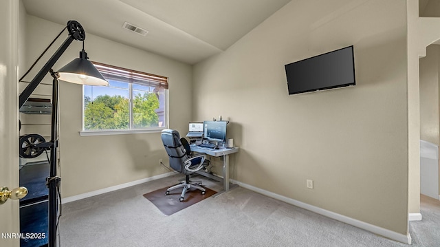 7302 Little Easy St, Sparks, NV 89436 - carpeted office featuring baseboards