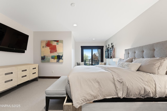 17 Beach Club Dr Unit 214, Stateline, NV 89449 - bedroom featuring light carpet and recessed lighting