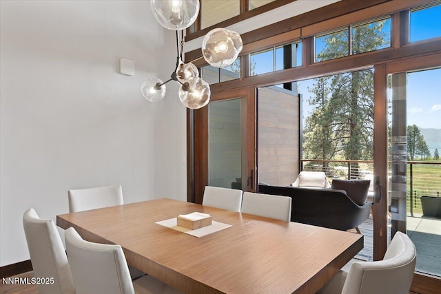 17 Beach Club Dr Unit 214, Stateline, NV 89449 - dining space featuring plenty of natural light and wood finished floors