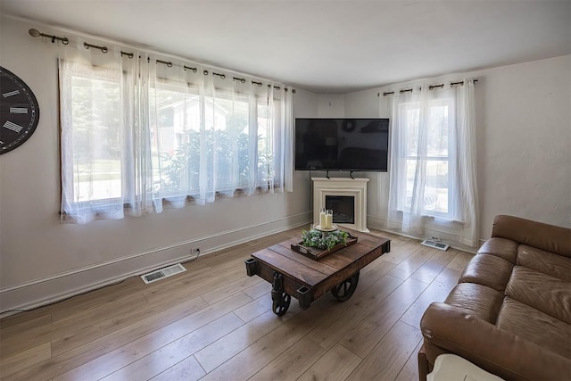 9 E Division St, North East, PA 16428 - living room featuring wood finished floors and baseboards