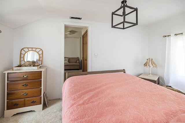 9 E Division St, North East, PA 16428 - bedroom with light colored carpet and vaulted ceiling