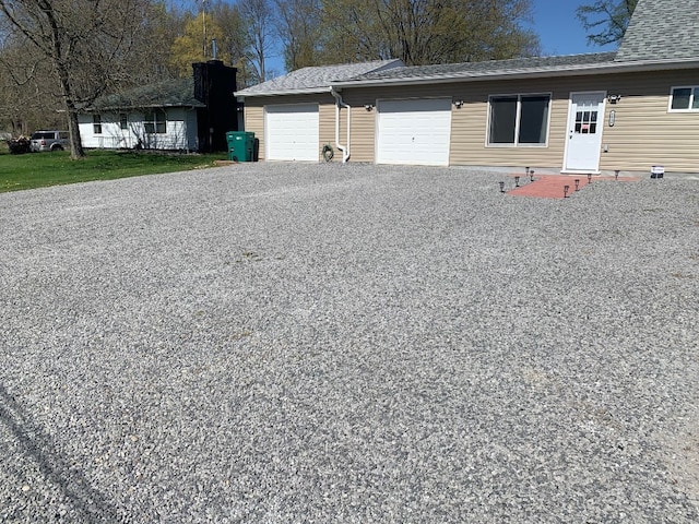 6028 Davidson Rd, Jamestown, PA 16134 - garage with driveway