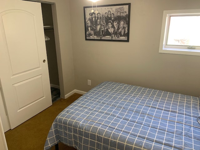 6028 Davidson Rd, Jamestown, PA 16134 - carpeted bedroom featuring a closet and baseboards