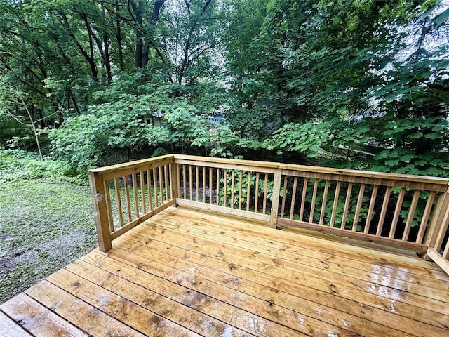 12013 Teifer Ave, Conneaut Lake, PA 16316 - view of wooden deck
