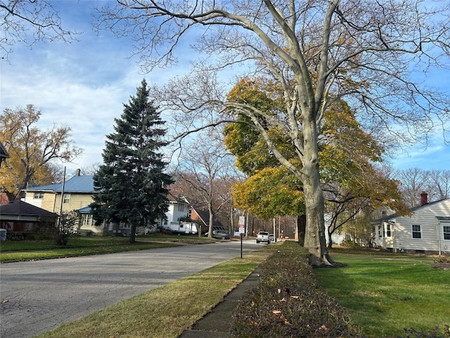 view of road