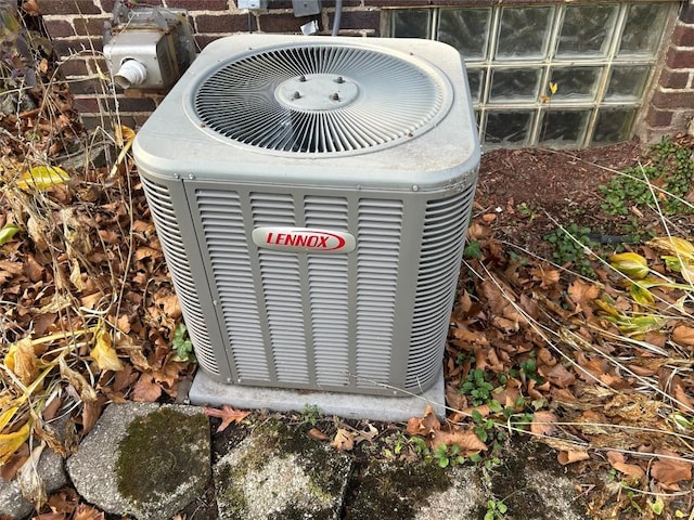 exterior details with cooling unit