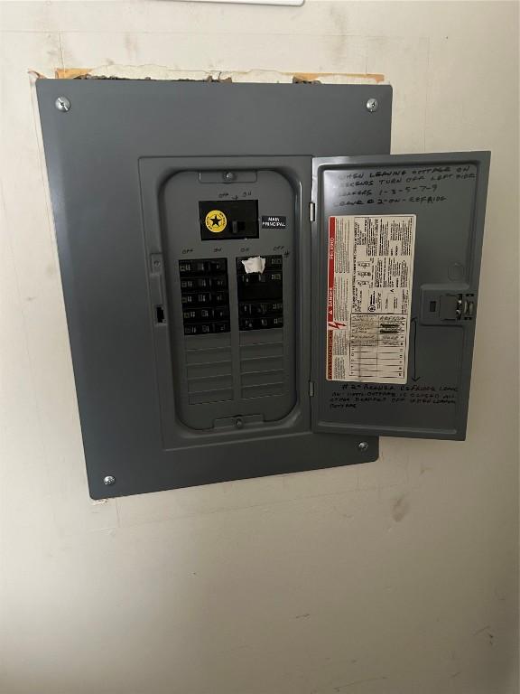 12656 Comstock St, Conneaut Lake, PA 16316 - utilities with electric panel