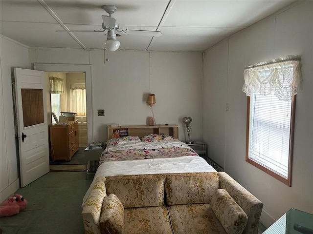 12656 Comstock St, Conneaut Lake, PA 16316 - bedroom featuring a ceiling fan