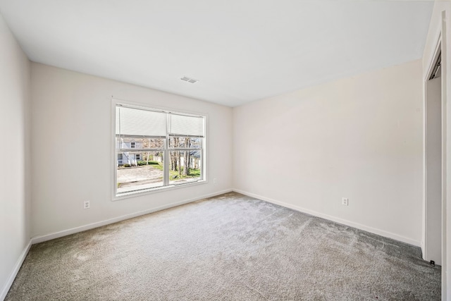 2521 Mccain Ave, Erie, PA 16510 - carpeted empty room with visible vents and baseboards