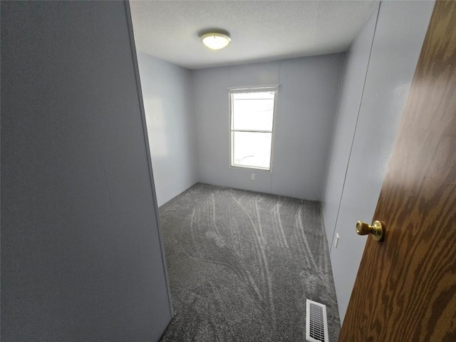 spare room with carpet floors and a textured ceiling