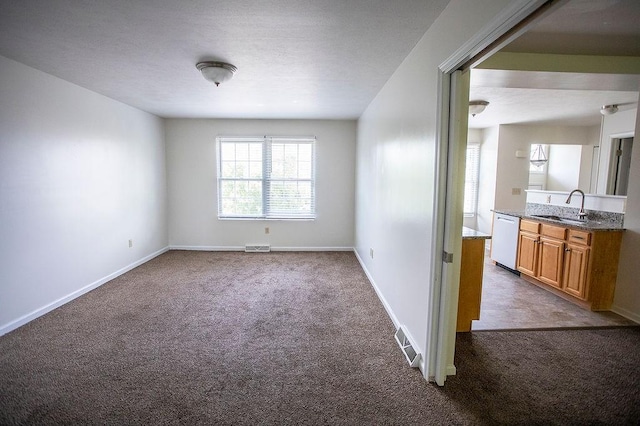 4165 Wood Hills Dr Unit C9, Erie, PA 16510 - carpeted empty room with a sink and baseboards