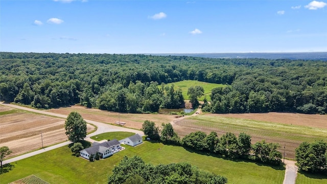 18376 Barber Rd, Meadville, PA 16335 - aerial view of sparsely populated area featuring a forest