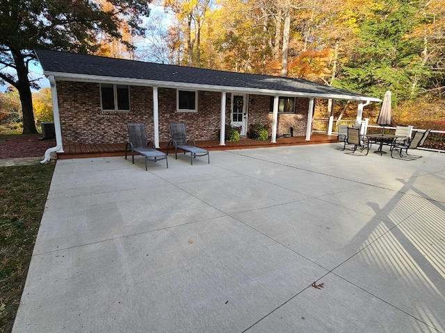 view of patio / terrace