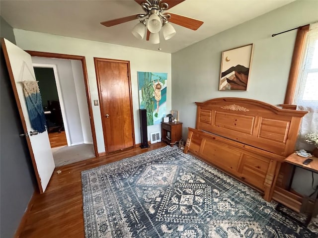 3508 Emerson Ave, Erie, PA 16508 - bedroom featuring wood finished floors and a ceiling fan