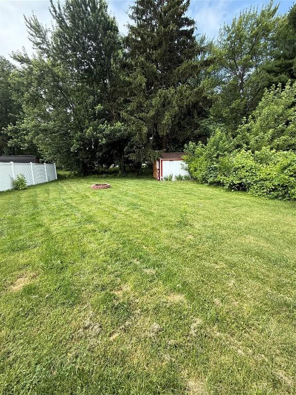 3508 Emerson Ave, Erie, PA 16508 - view of yard featuring a storage unit