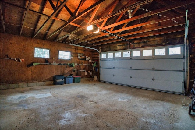 23186 Hatchtown Rd, Spartansburg, PA 16434 - garage featuring a garage door opener