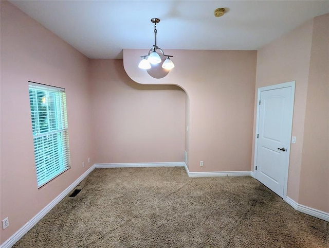 empty room with carpet