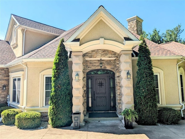 view of property entrance