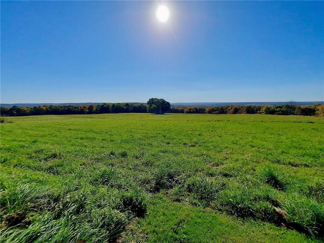 view of landscape with a rural view