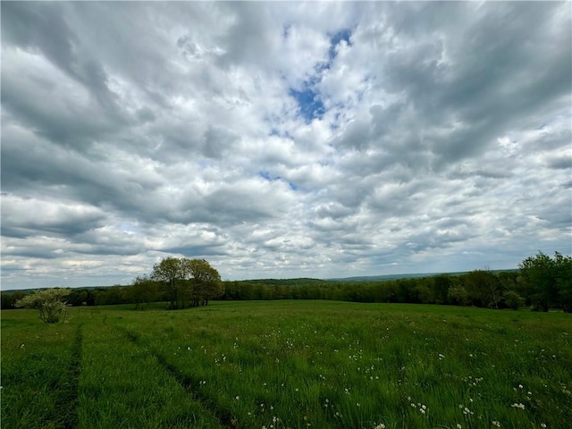 view of nature featuring a rural view