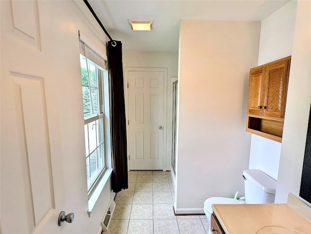 732 Walbridge Rd, Erie, PA 16511 - full bathroom with tile patterned flooring, vanity, and a shower stall
