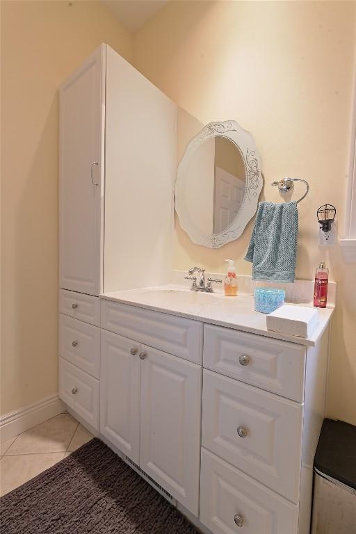 8280 Shore Dr, Fairview, PA 16415 - bathroom featuring tile patterned flooring and vanity