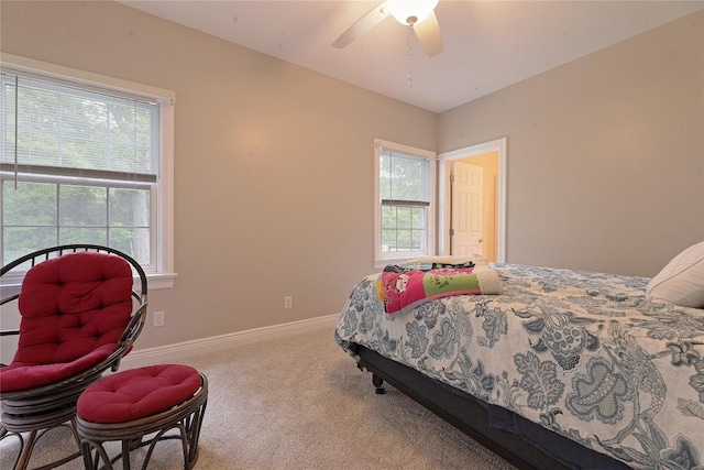 8280 Shore Dr, Fairview, PA 16415 - carpeted bedroom with baseboards and ceiling fan