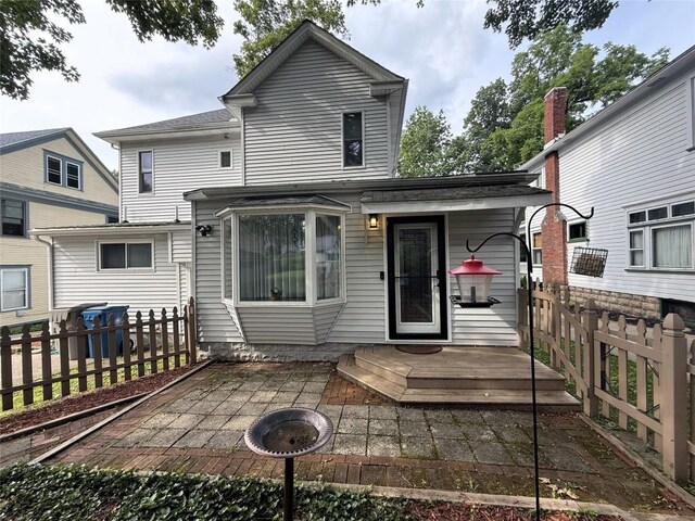566 Walnut St, Meadville, PA 16335 - back of property with a patio area