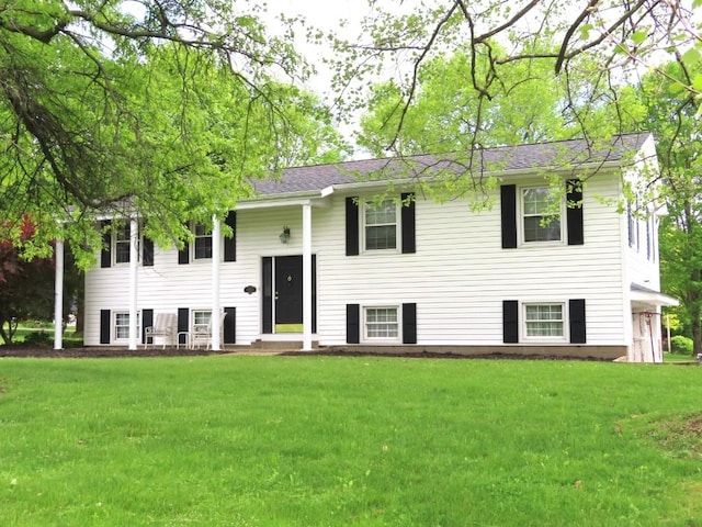 12930 Park Lane Dr, Meadville, PA 16335 - bi-level home featuring a front lawn