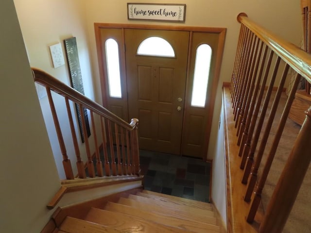 12930 Park Lane Dr, Meadville, PA 16335 - foyer entrance with stairway