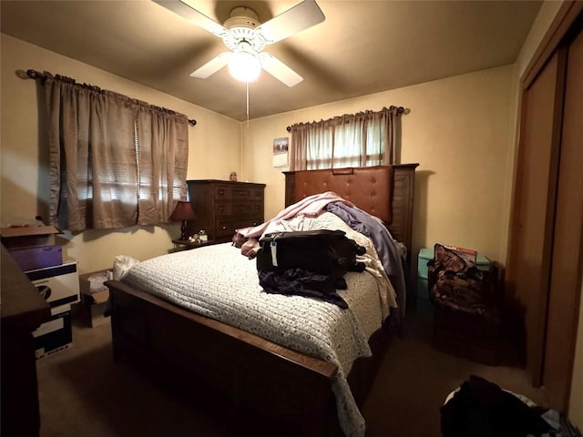 1426 W 45th St, Erie, PA 16509 - carpeted bedroom with a closet and a ceiling fan