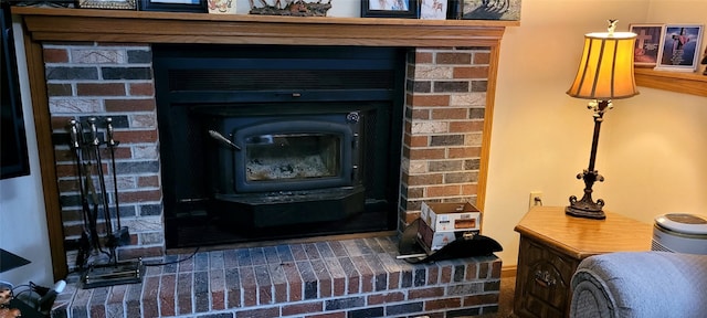 9990 Findley Lake Rd, North East, PA 16428 - detailed view of a wood stove