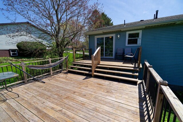 view of deck