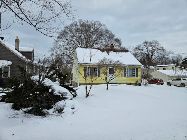 view of bungalow-style house