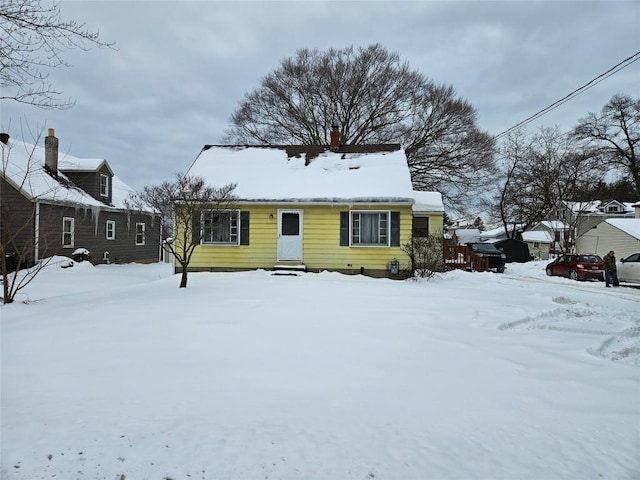 view of front of house