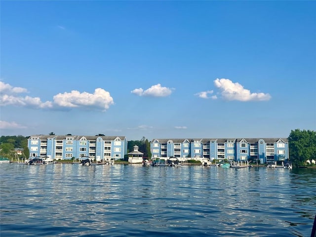 view of water feature