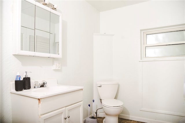 212 Main St, Jamestown, PA 16134 - half bathroom featuring vanity and toilet