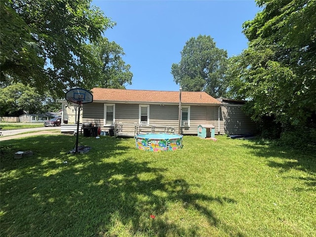 1823 Myrtle St, Erie, PA 16502 - rear view of house featuring a lawn