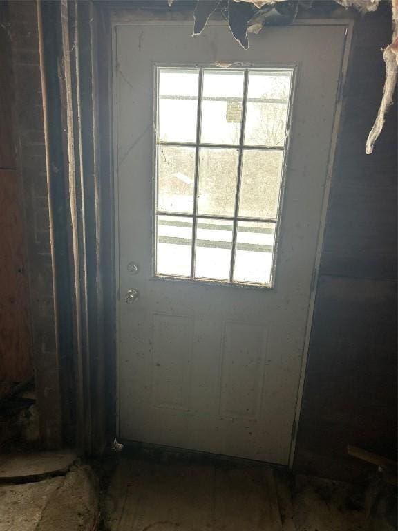 entryway featuring plenty of natural light